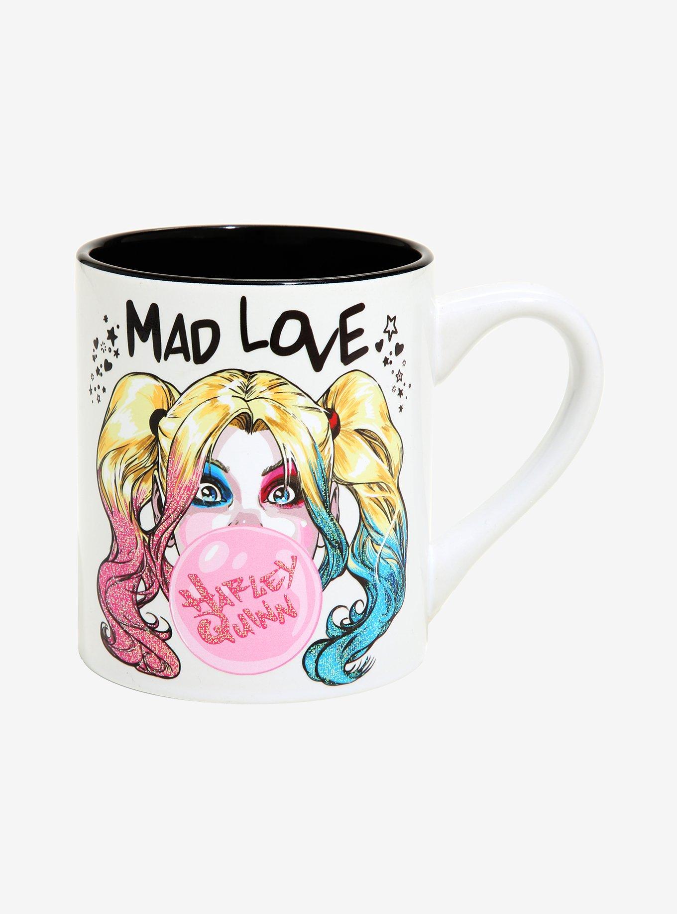 DC Comics Harley Quinn Glitter Mug, , alternate