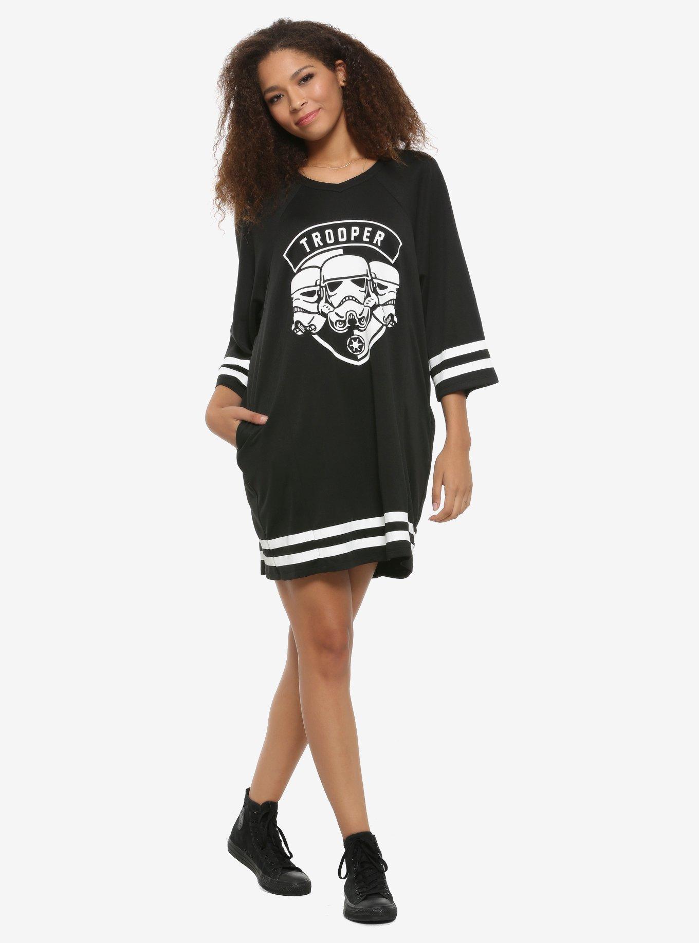 Her Universe Star Wars: The Rise Of Skywalker Stormtrooper Jersey Dress, , alternate