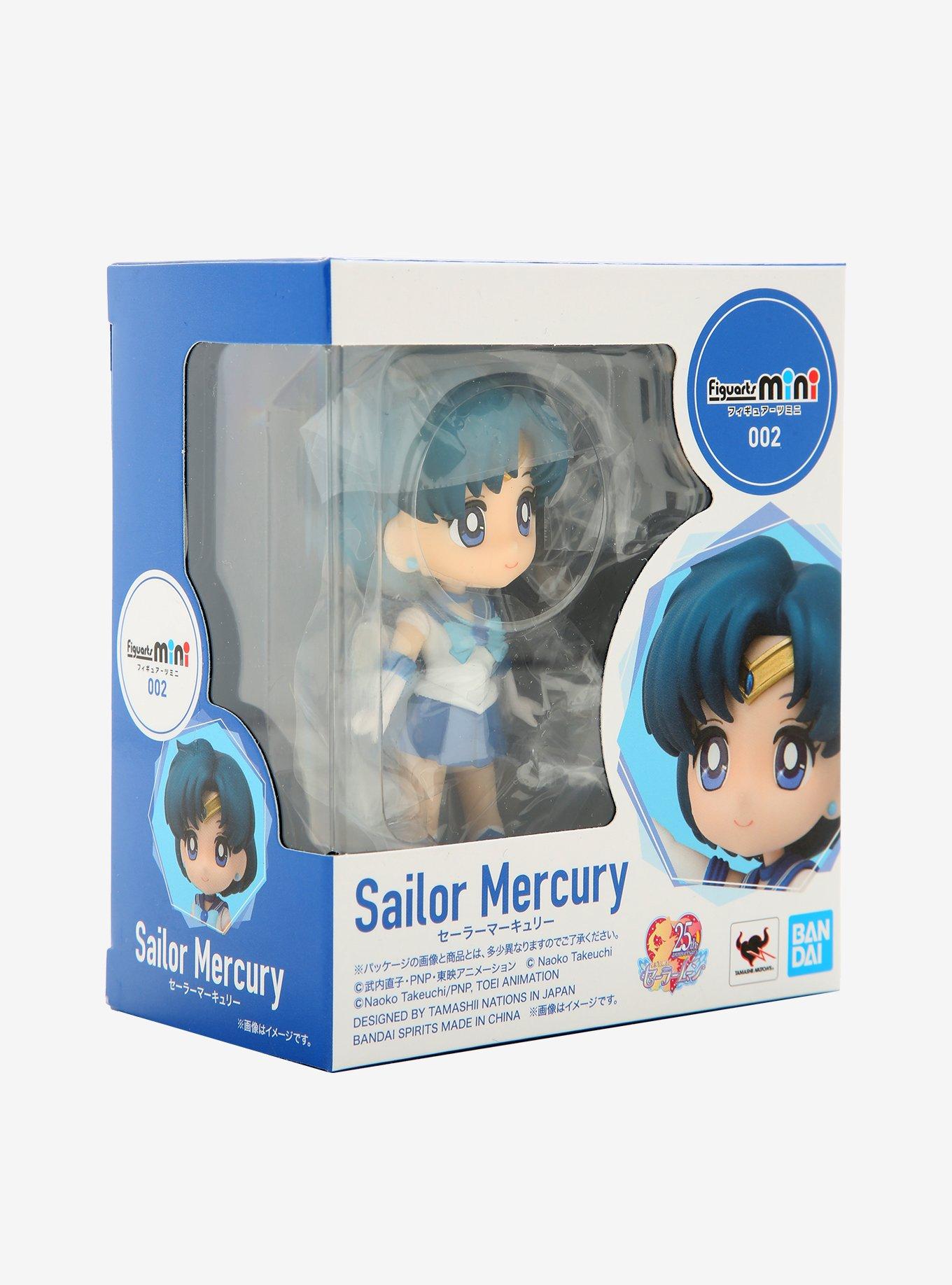 Bandai Spirits Sailor Moon Figuarts Mini Sailor Mercury Vinyl Figure, , alternate