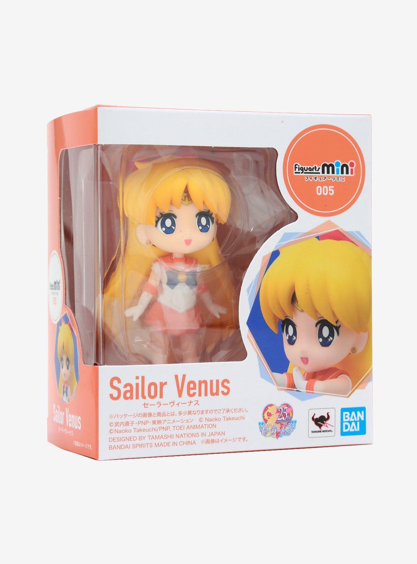 Bandai Spirits Sailor Moon Figuarts Mini Sailor Venus Vinyl Figure, , alternate