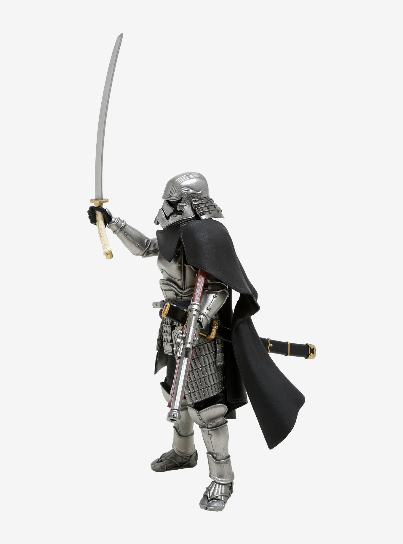 Bandai Spirits Star Wars Mei Sho Movie Realization Ashigaru Captain Phasma Action Figure, , alternate
