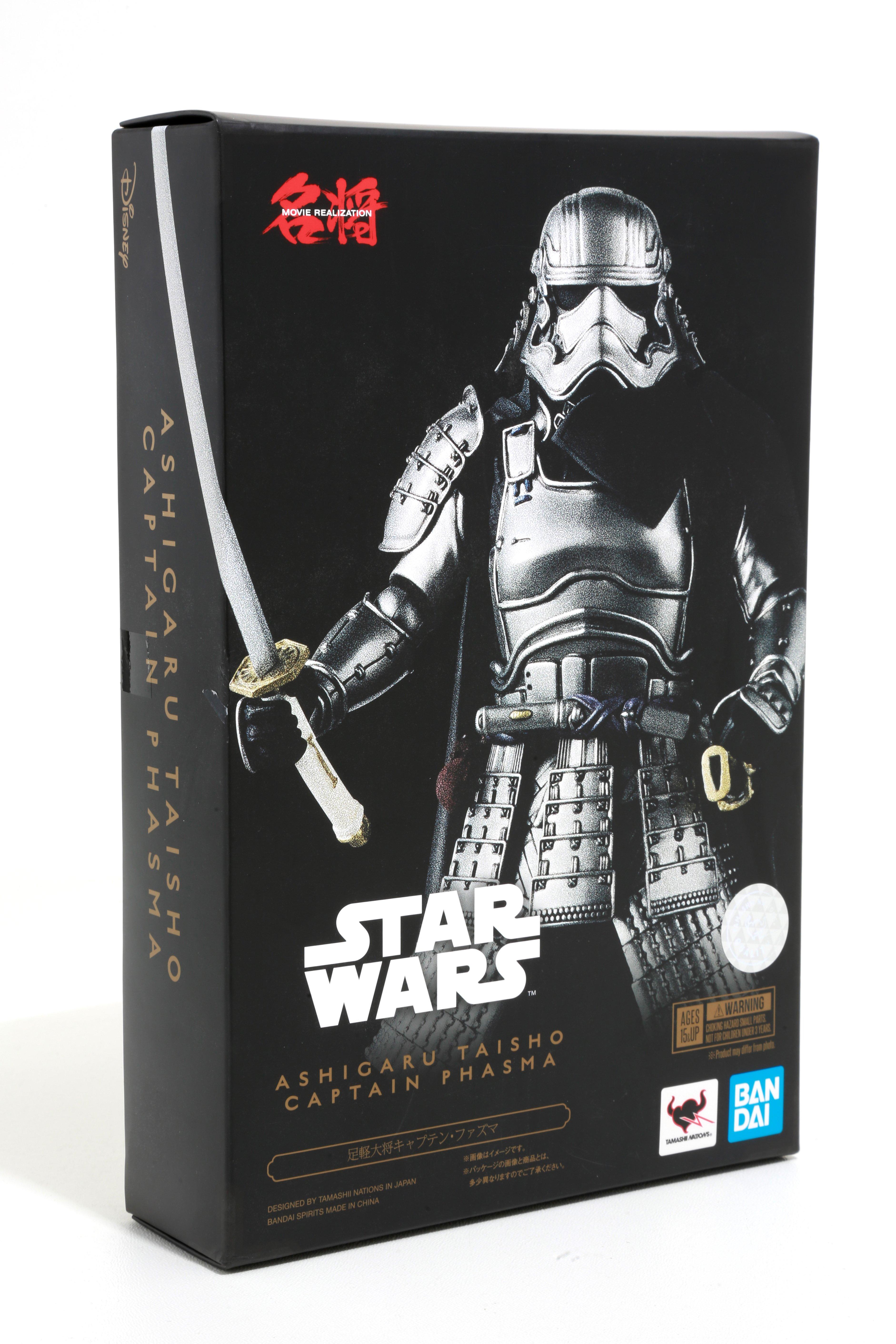 Bandai Spirits Star Wars Mei Sho Movie Realization Ashigaru Captain Phasma Action Figure, , alternate