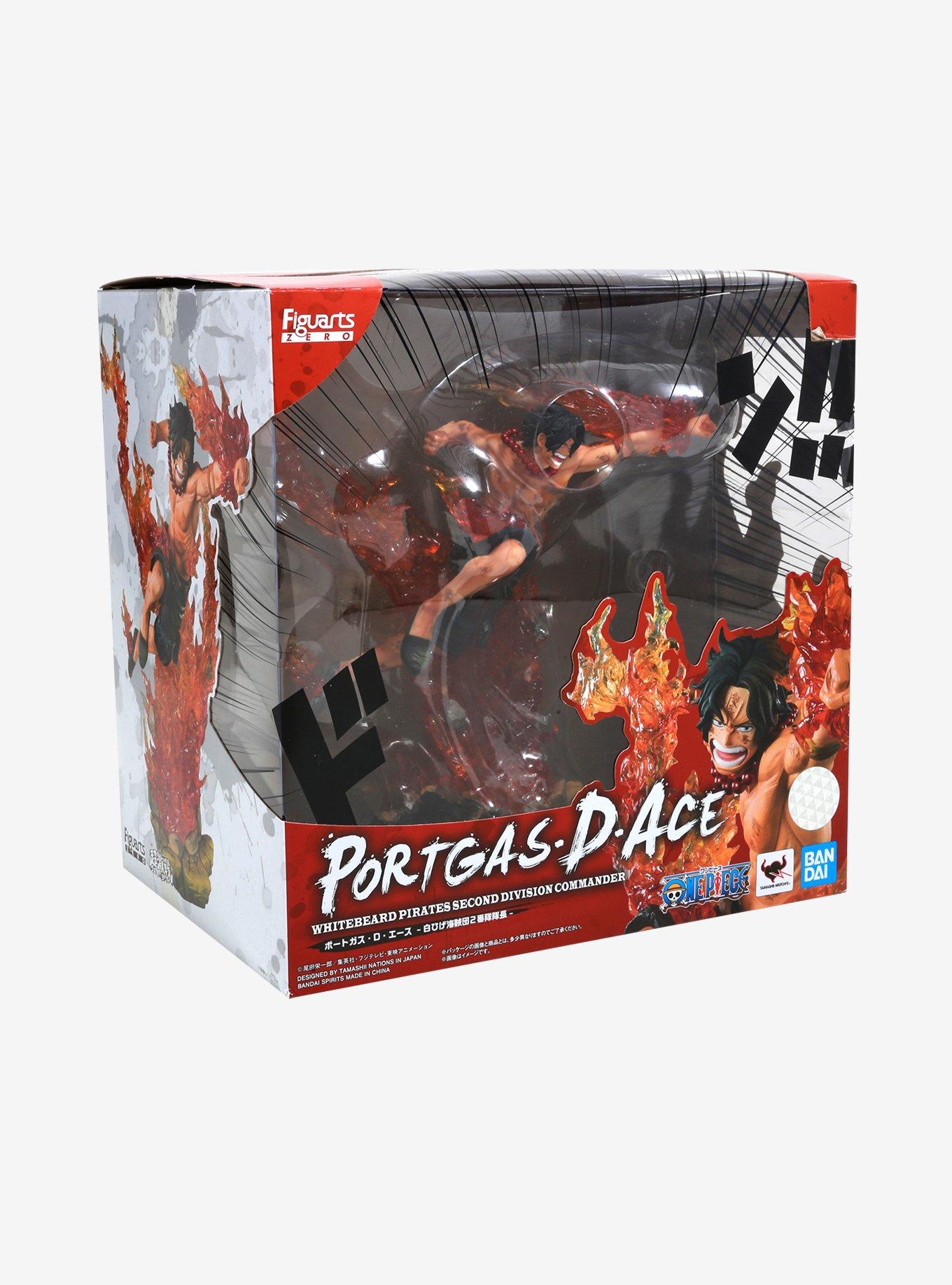 Bandai Spirits One Piece FiguartsZERO Portgas D. Ace (Commander Of The Whitebeard 2nd Division) Collectible Figure, , alternate