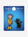 Loungefly Coraline & Cat Enamel Pin Set - BoxLunch Exclusive, , alternate