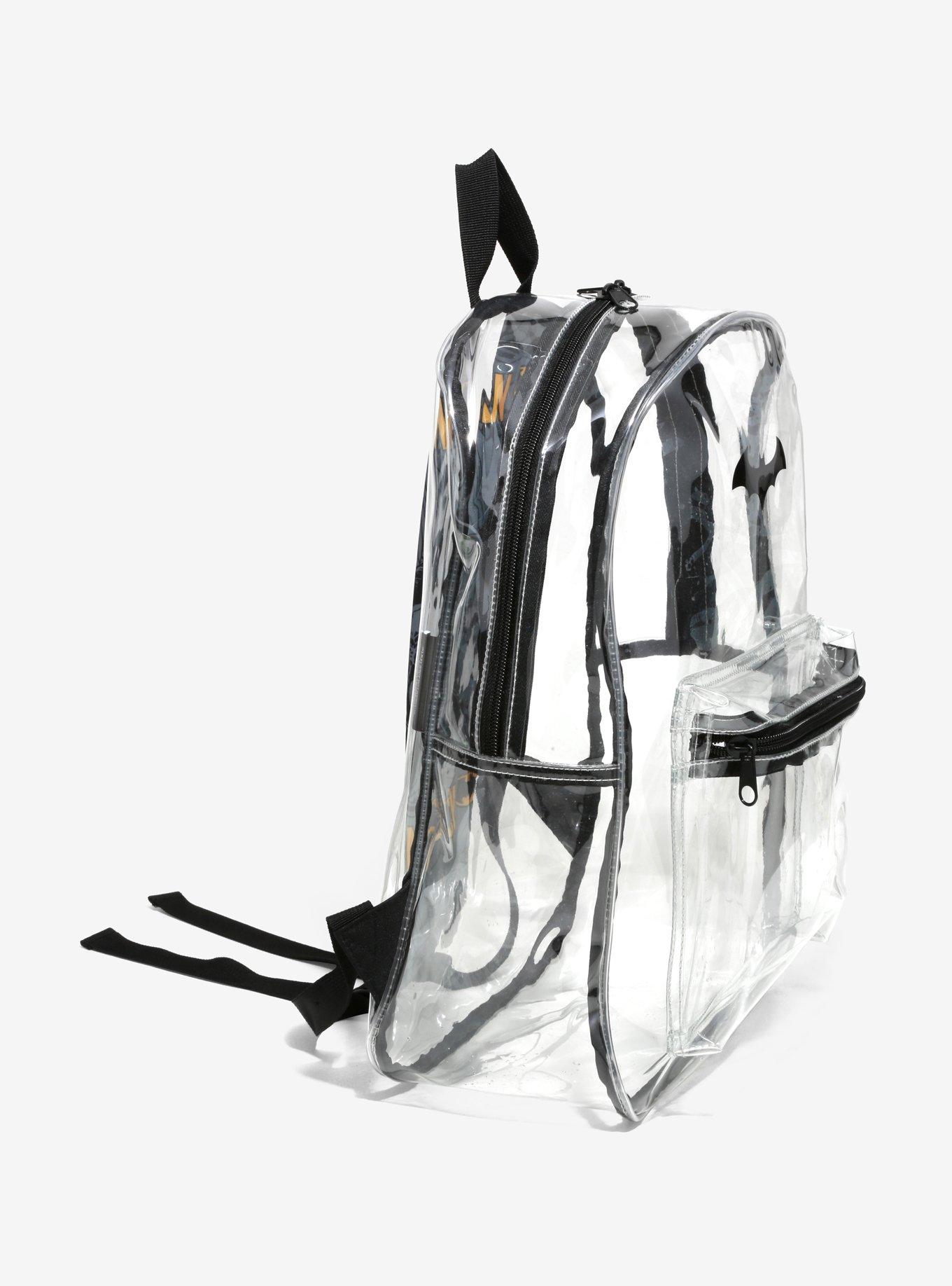 DC Comics Batman Clear Backpack, , alternate