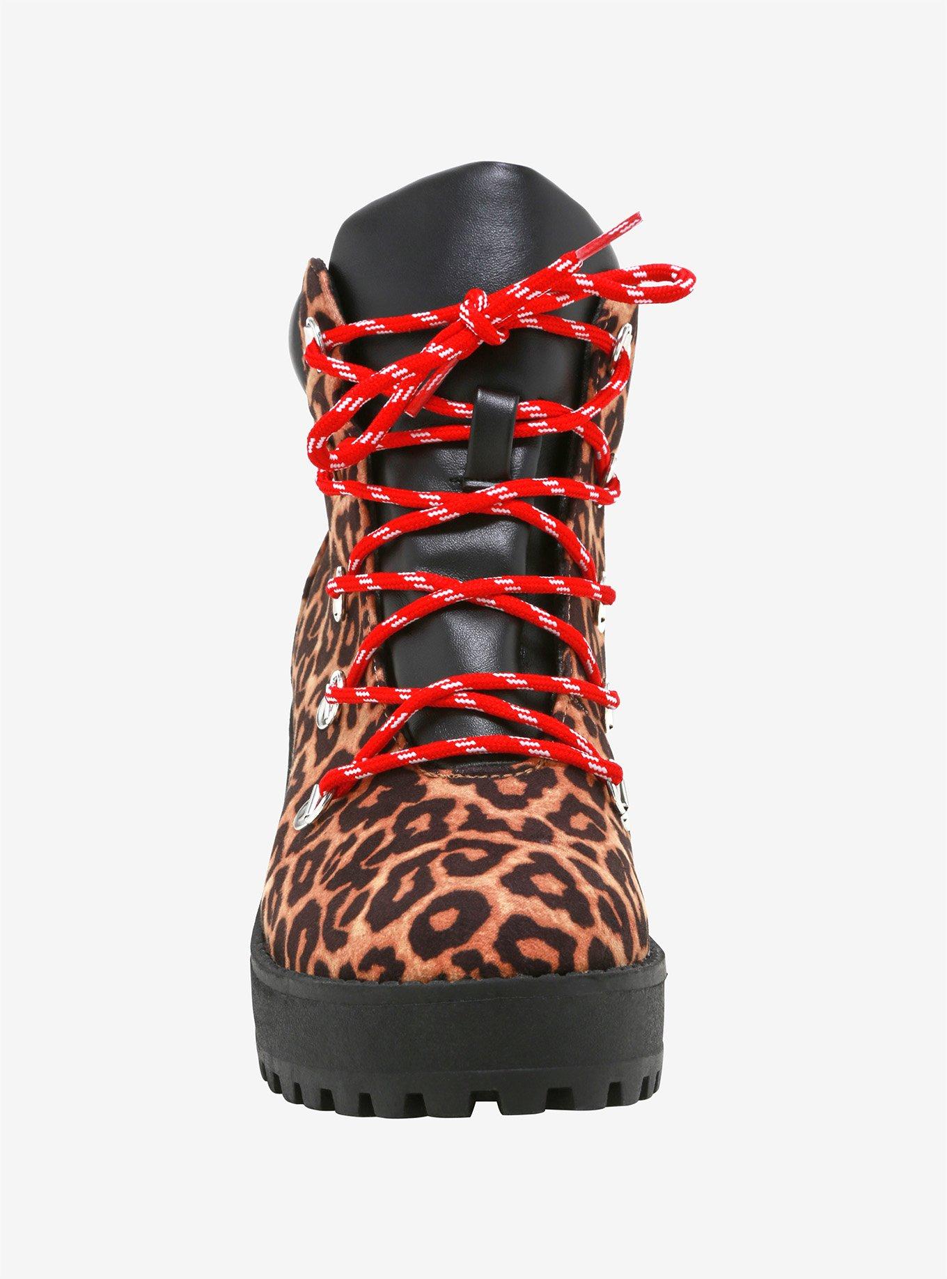 Wild N Out Leopard Print Boots, MULTI, alternate