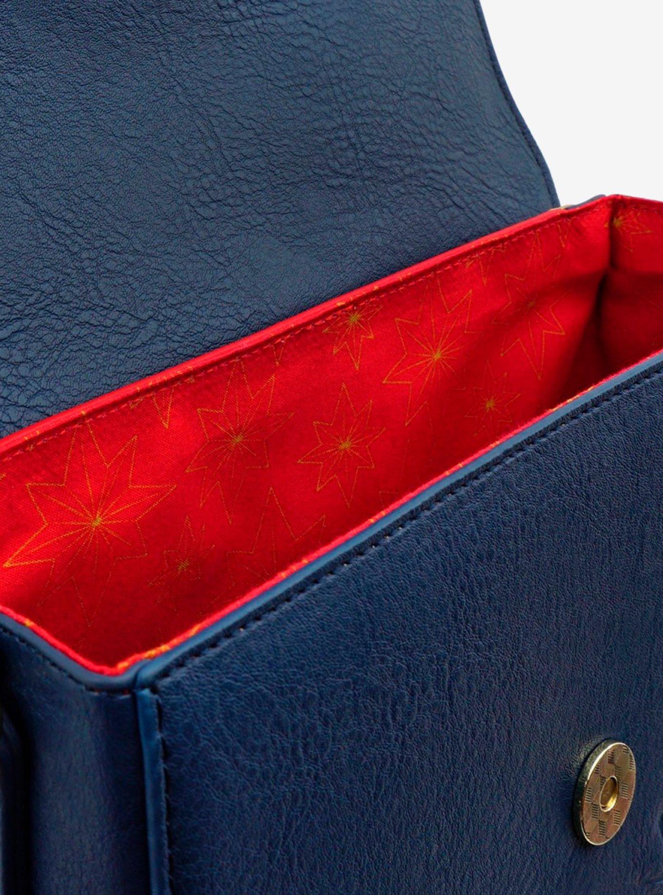 Loungefly Marvel Captain Marvel Crossbody Bag, , alternate