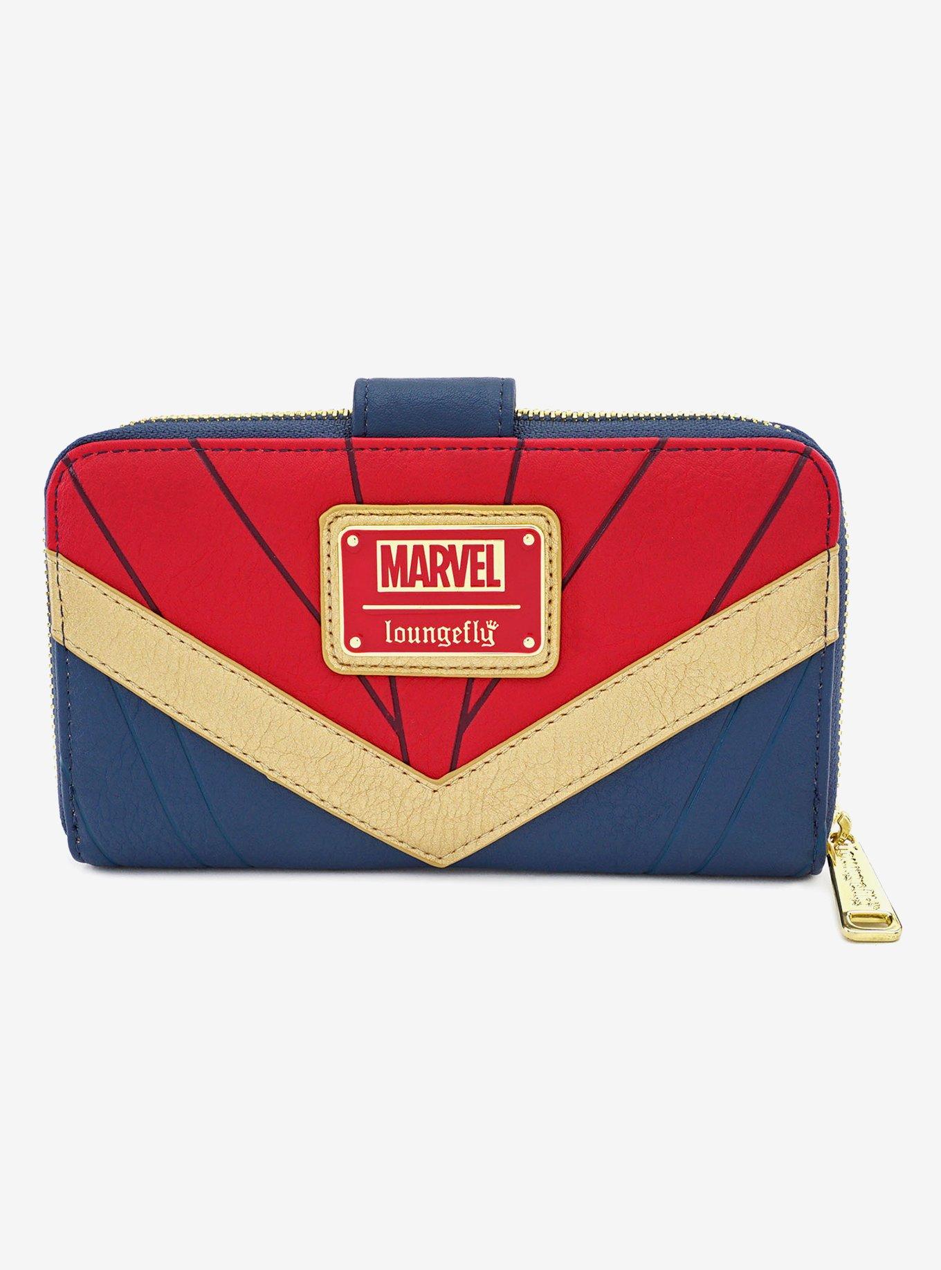Loungefly Marvel Captain Marvel Zipper Wallet, , alternate