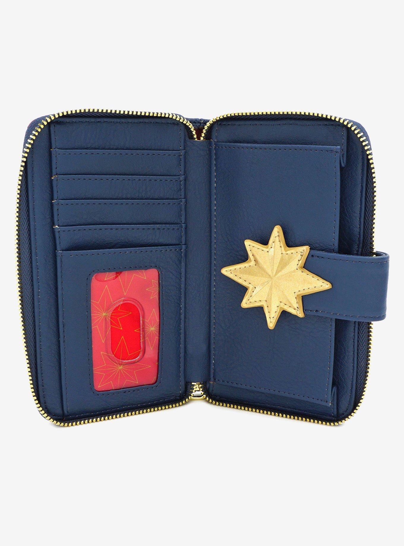 Loungefly Marvel Captain Marvel Zipper Wallet, , alternate