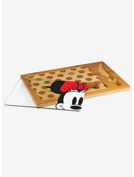 Disney Minnie Mouse Icon Glass Top Serving Tray & Knife Set, , hi-res