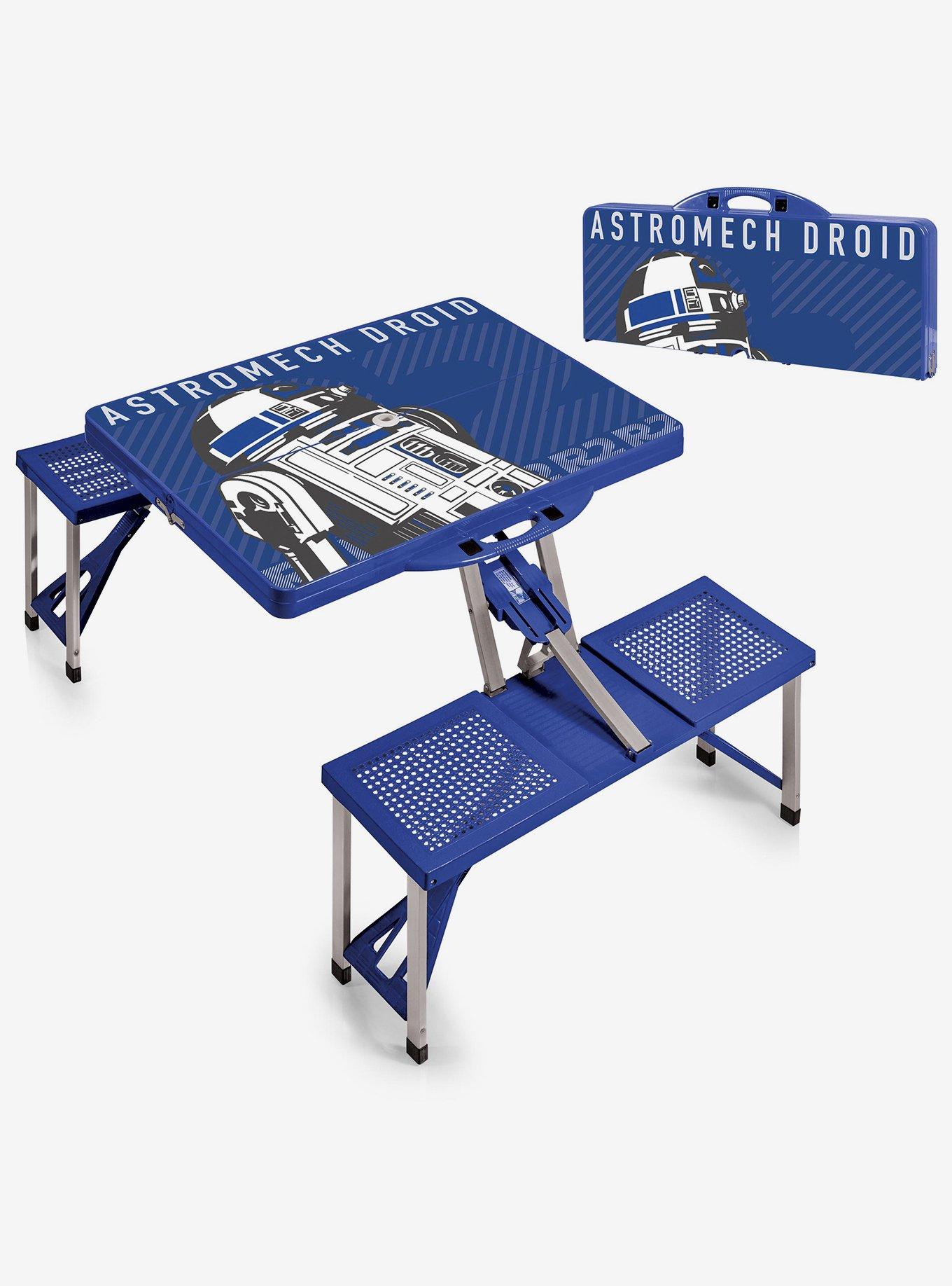 Star Wars R2-D2 Folding Table with Seats, , alternate