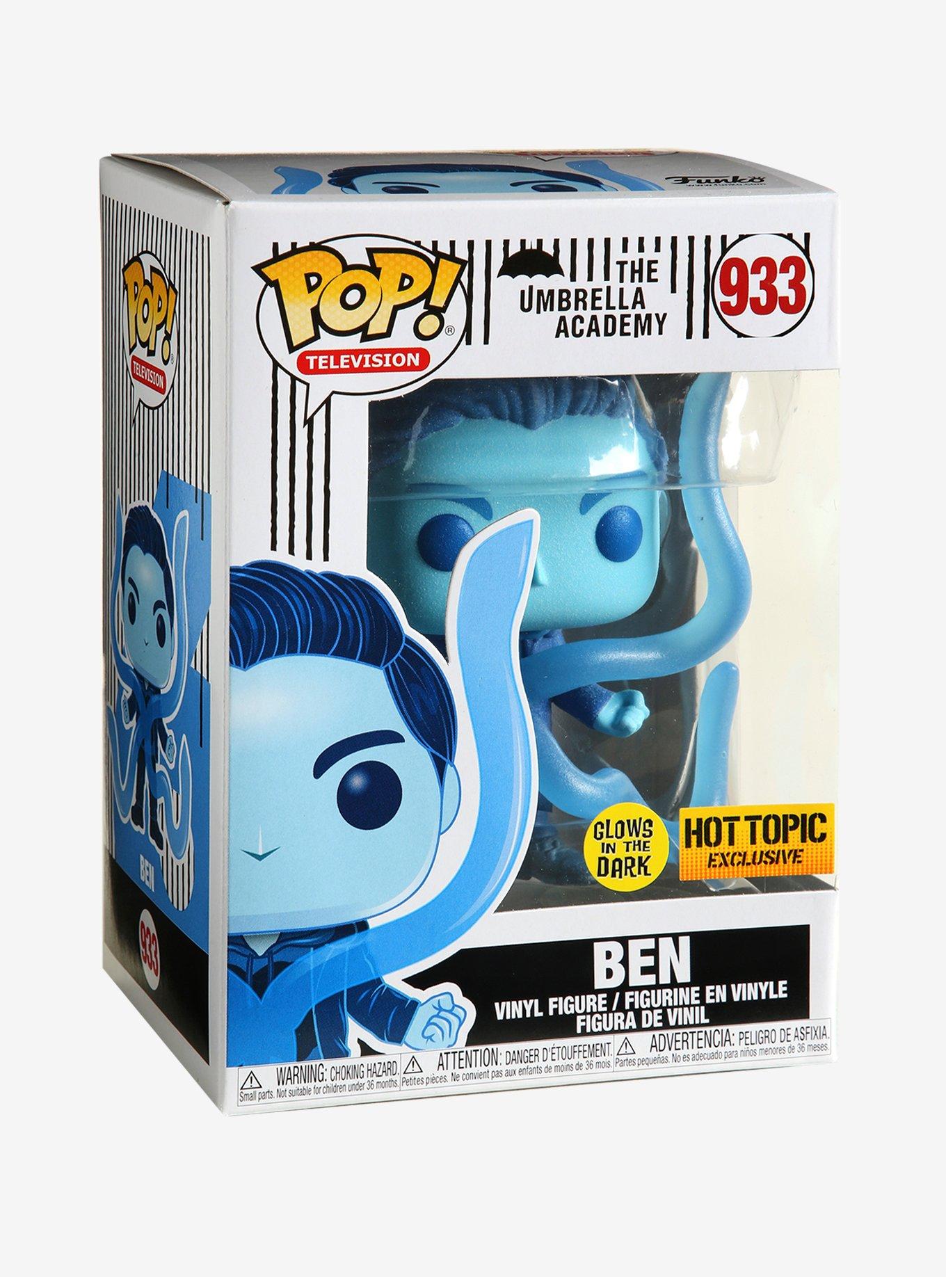 Funko The Umbrella Academy Pop! Television Ben Glow-In-The-Dark Vinyl Figure Hot Topic Exclusive, , alternate