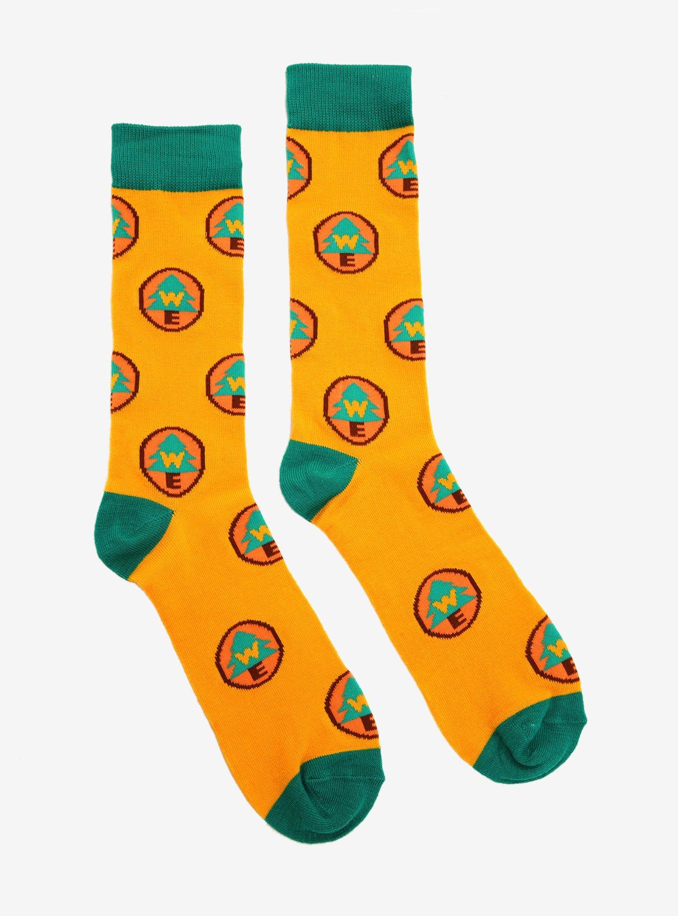 Disney Pixar Up Wilderness Explorer Icon Crew Socks Gift Box - BoxLunch Exclusive, , alternate