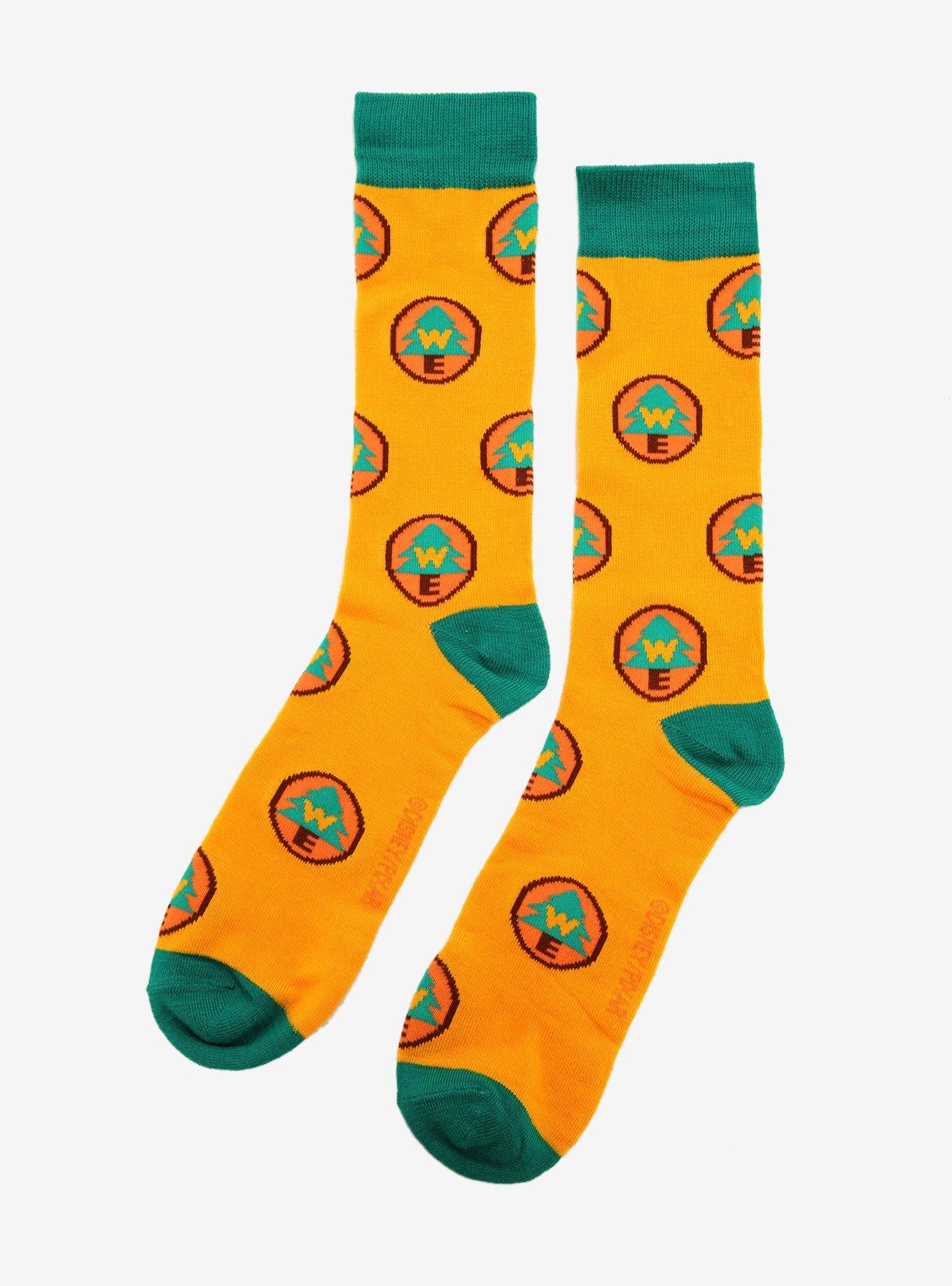 Disney Pixar Up Wilderness Explorer Icon Crew Socks Gift Box - BoxLunch Exclusive, , alternate