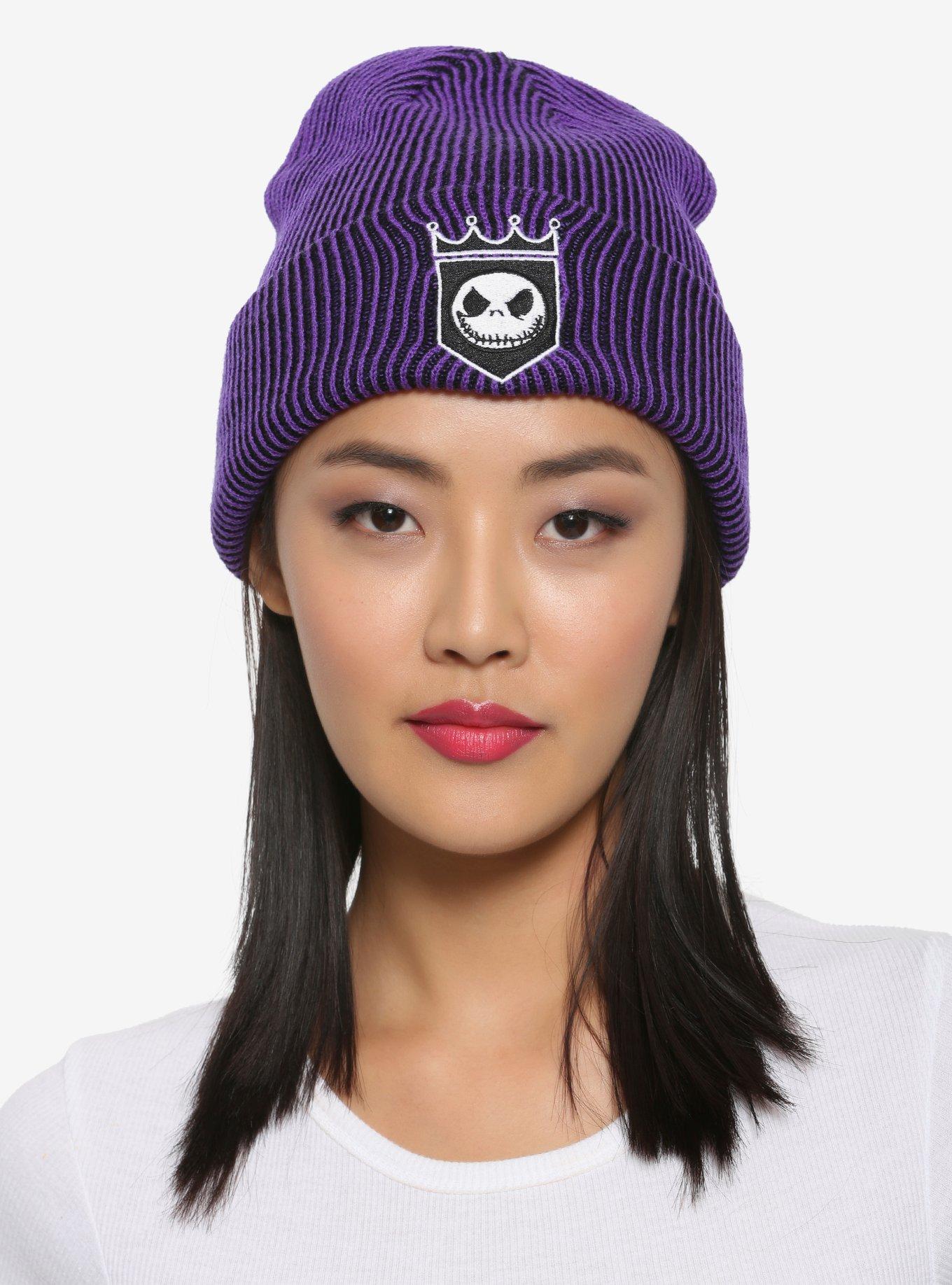 Disney The Nightmare Before Christmas Jack Skellington Cuff Beanie - BoxLunch Exclusive, , alternate