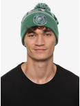 Harry Potter Slytherin Pom Cuff Beanie - BoxLunch Exclusive, , alternate