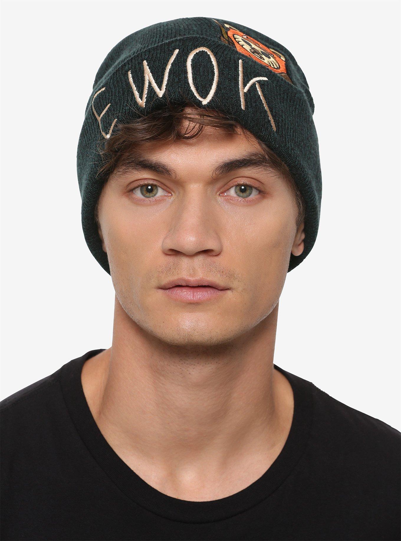 Star Wars Ewok Peek-a-Boo Cuff Beanie - BoxLunch Exclusive, , alternate