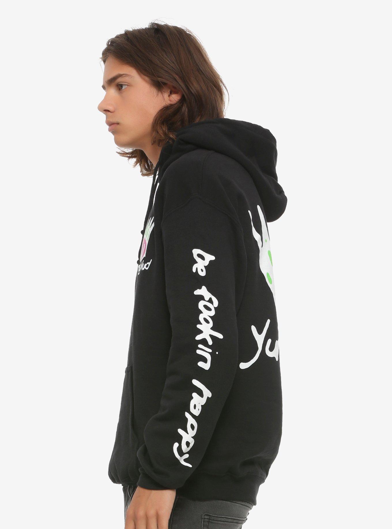 Yungblud Be Fookin Happy Hoodie Hot Topic