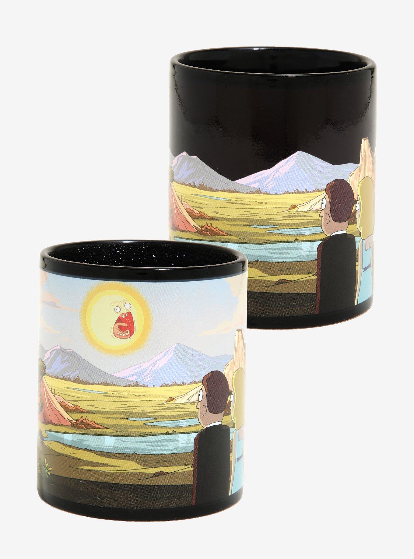 Rick And Morty Wedding Squanchers Heat Reveal Mug, , alternate