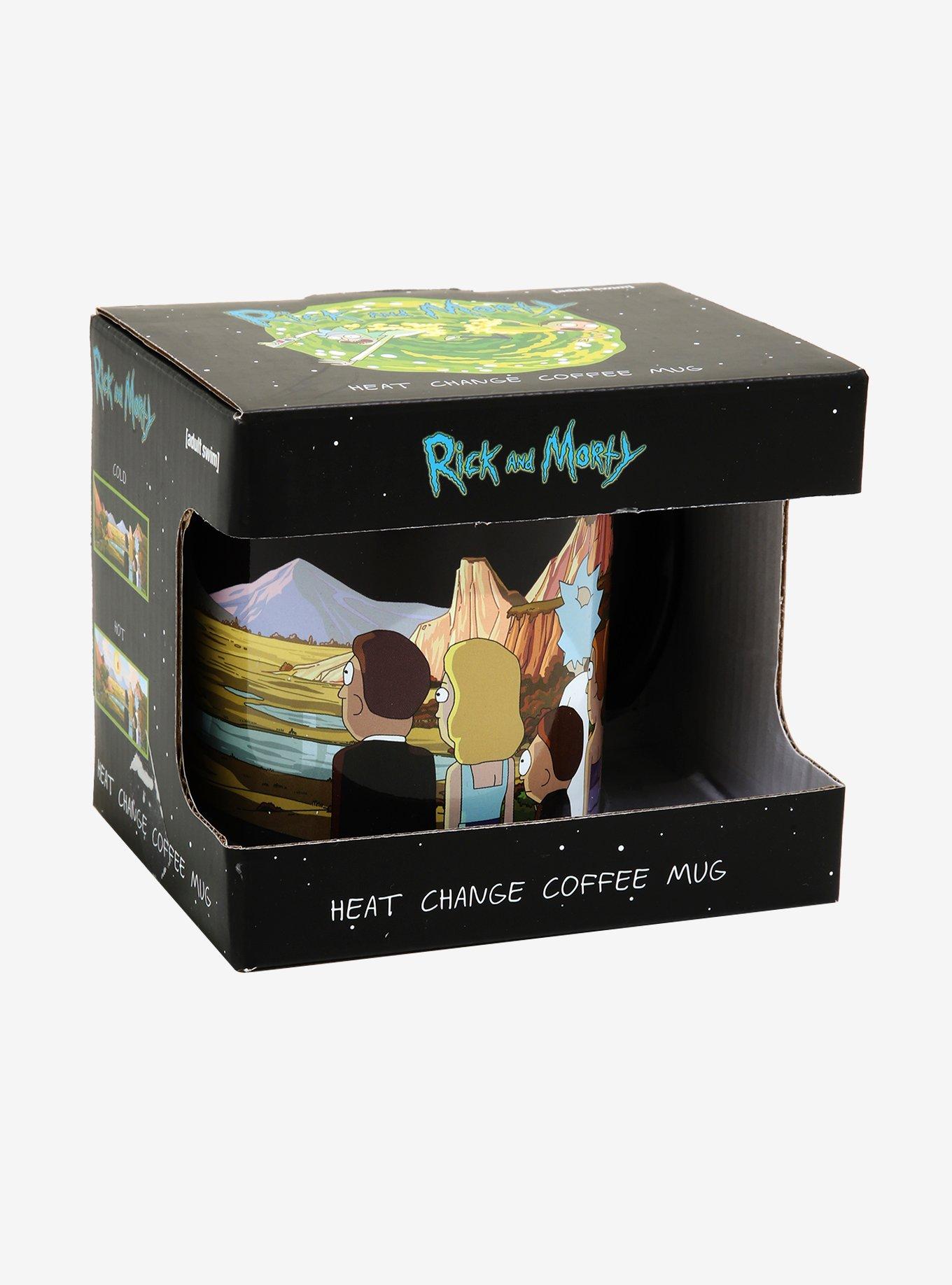 Rick And Morty Wedding Squanchers Heat Reveal Mug, , alternate