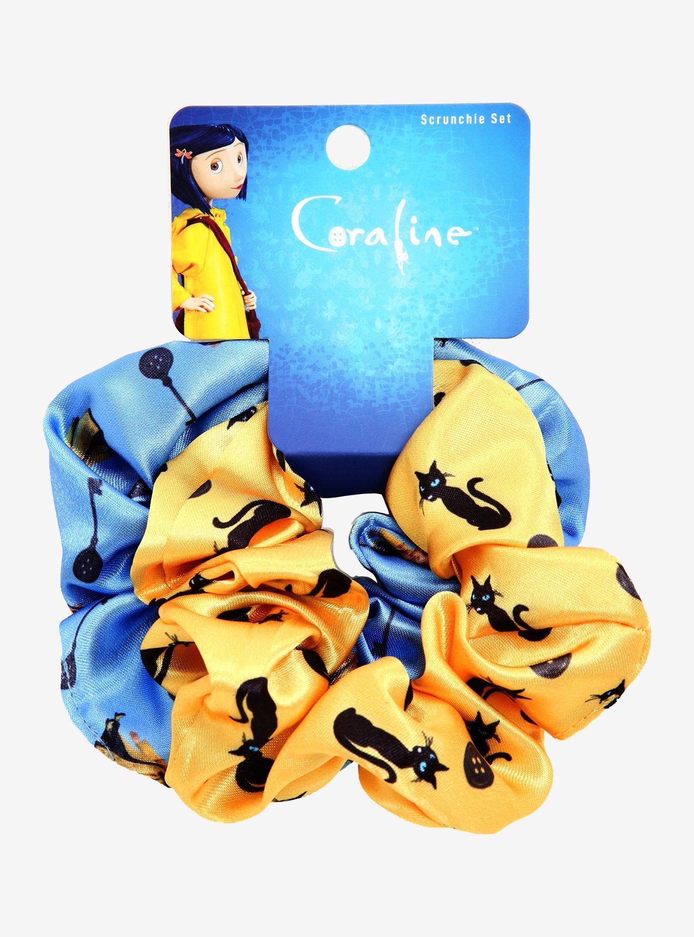 Coraline Scrunchy Set - BoxLunch Exclusive, , alternate