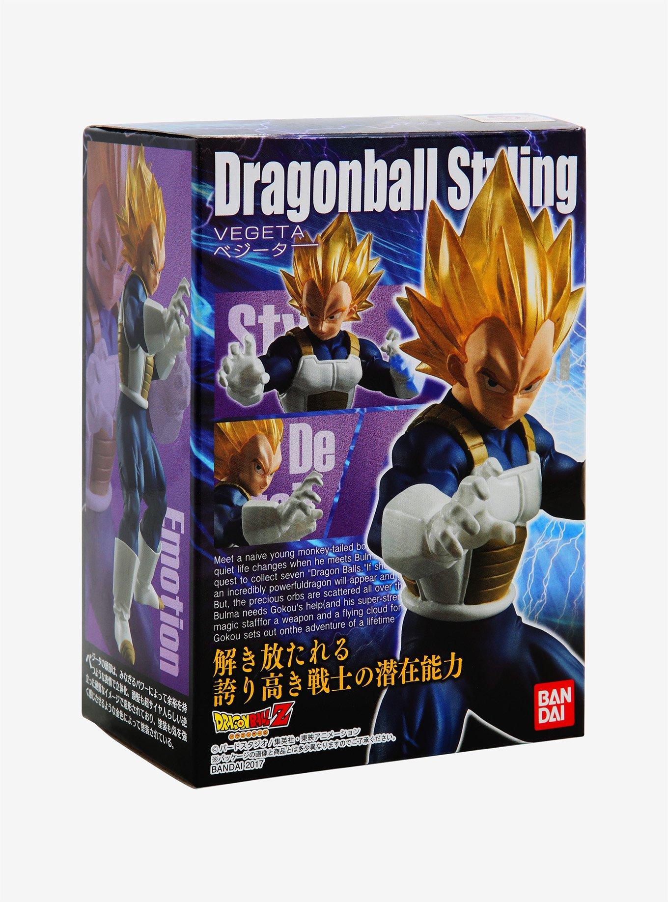 Bandai Dragon Ball Super Super Saiyan Vegeta Dragon Ball Styling Figure, , alternate