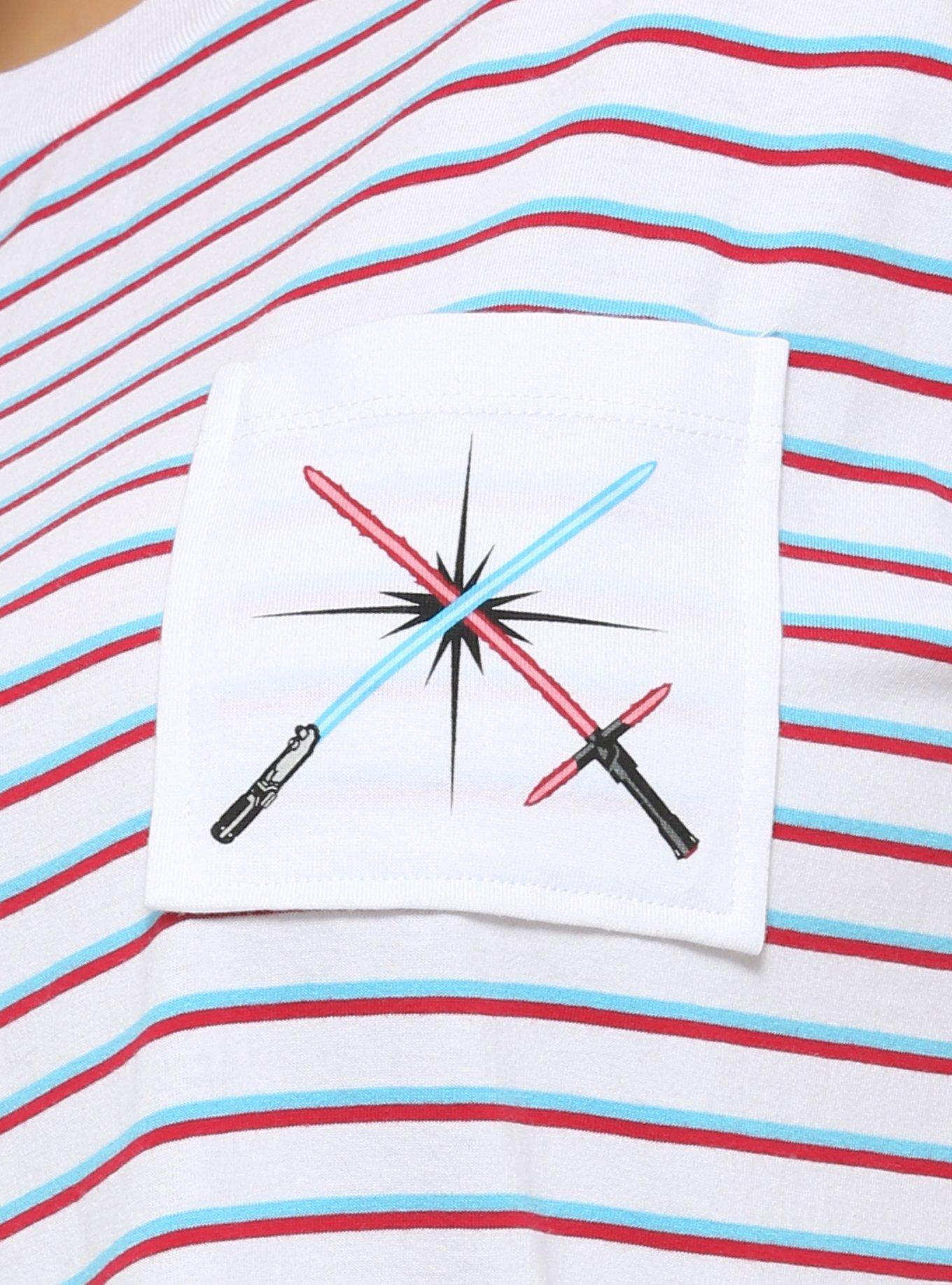 Her Universe Star Wars: The Rise Of Skywalker Lightsaber Pocket Girls T-Shirt Plus Size, , alternate