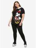 Disney Minnie Mouse Collared Girls T-Shirt Plus Size, MULTI, alternate