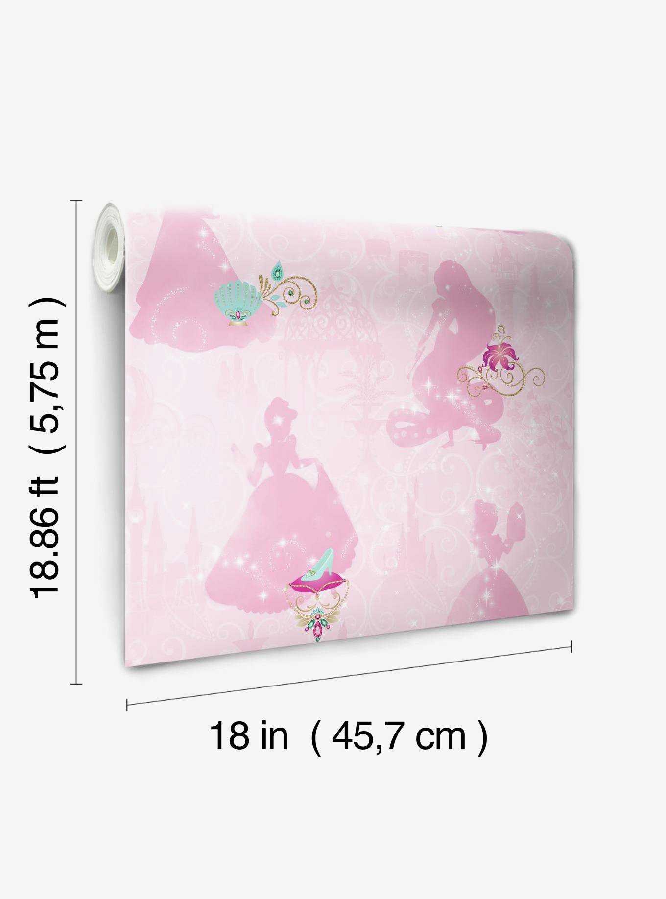 Disney Princesses Peel & Stick Wallpaper, , hi-res