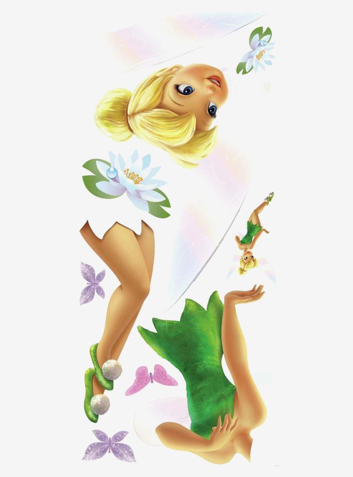 Disney Fairies Tinker Bell Peel & Stick Giant Wall Decal With Personalization, , alternate