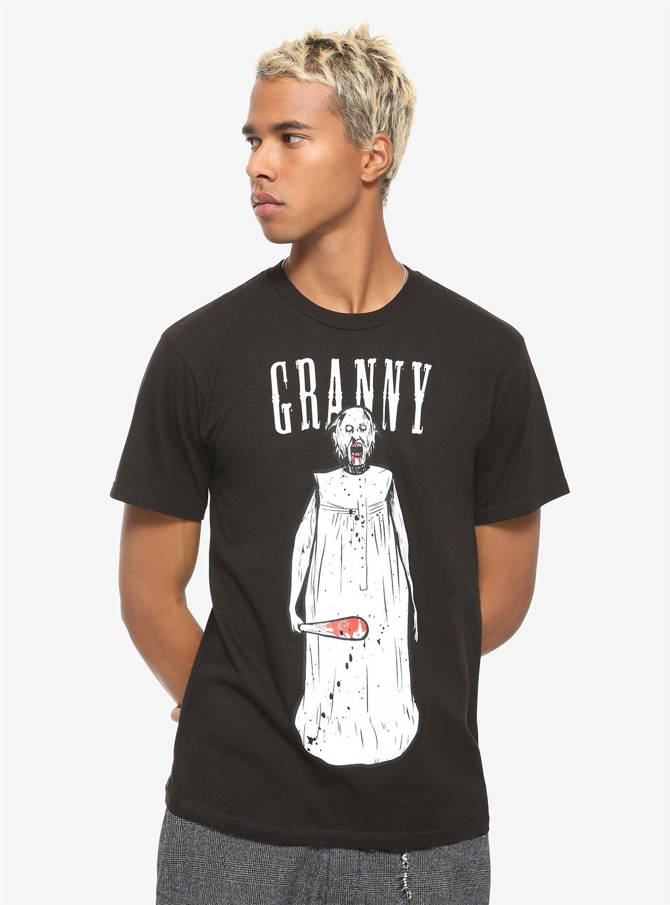 Granny Game T-Shirt, WHITE, alternate