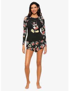 Disney Mickey Mouse & Minnie Mouse Tropical Girls Rash Guard, , hi-res