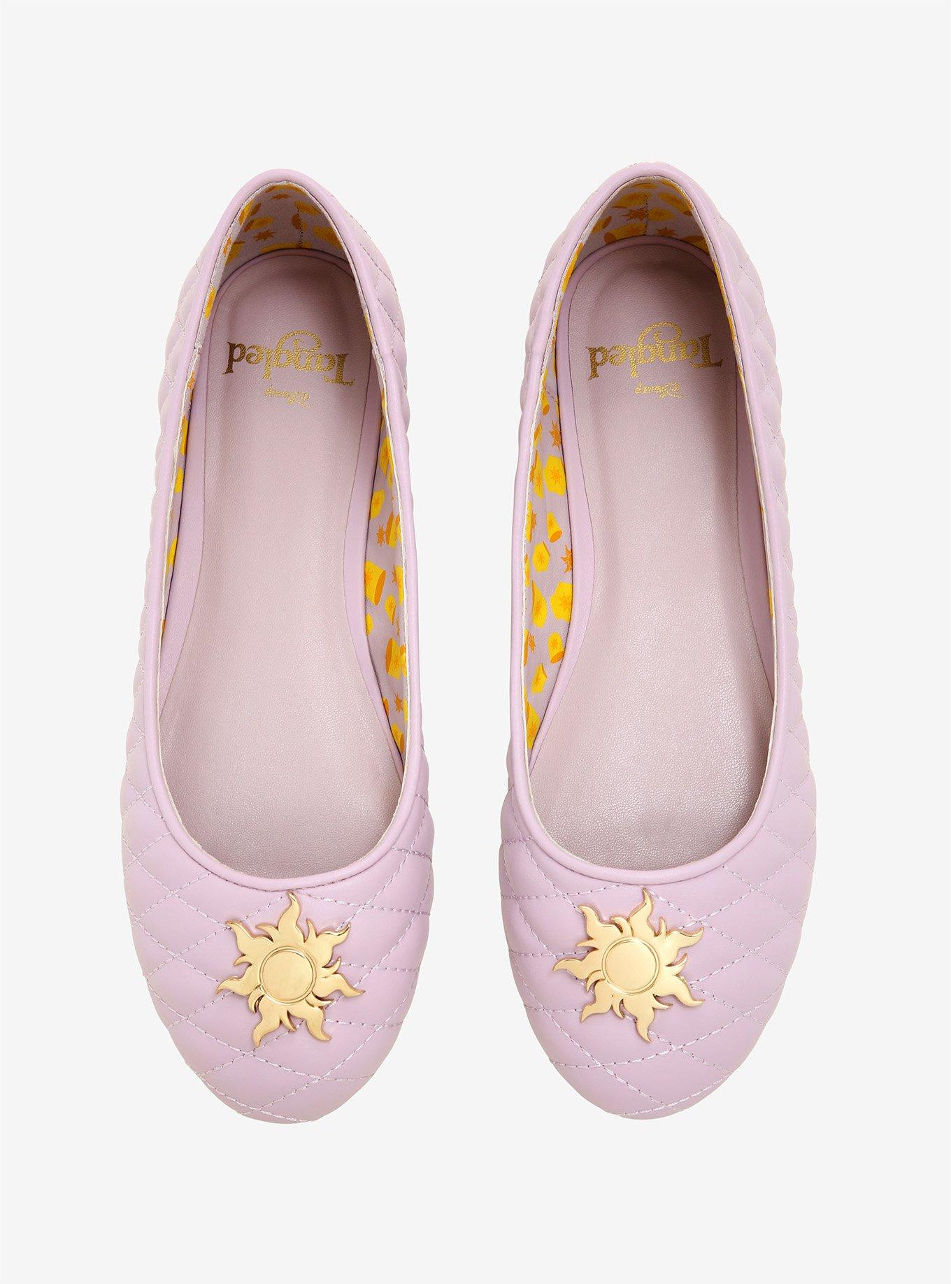 Disney Tangled Sun Quilted Flats, MULTI, alternate