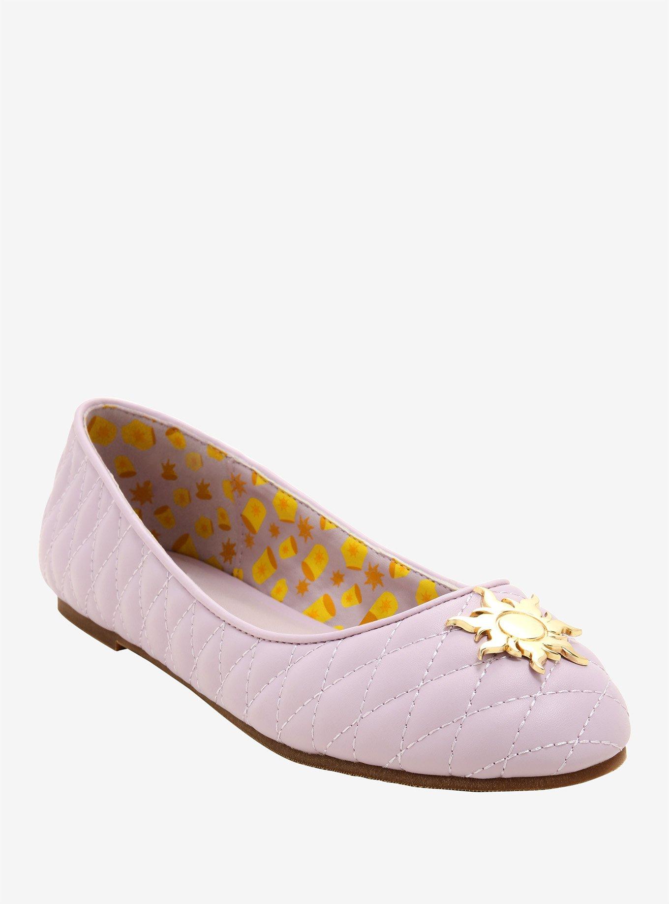 Plus Size Disney Tangled Sun Quilted Flats, MULTI, alternate