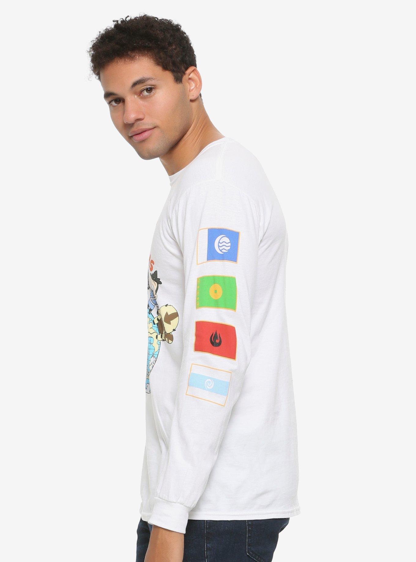 Avatar: The Last Airbender Peace Among Nations Long Sleeve T-Shirt - BoxLunch Exclusive, , alternate