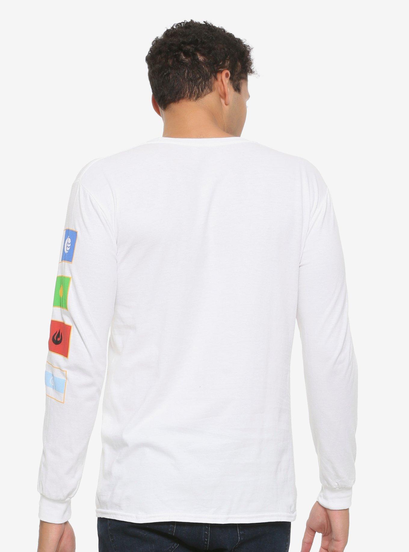 Avatar: The Last Airbender Peace Among Nations Long Sleeve T-Shirt - BoxLunch Exclusive, , alternate