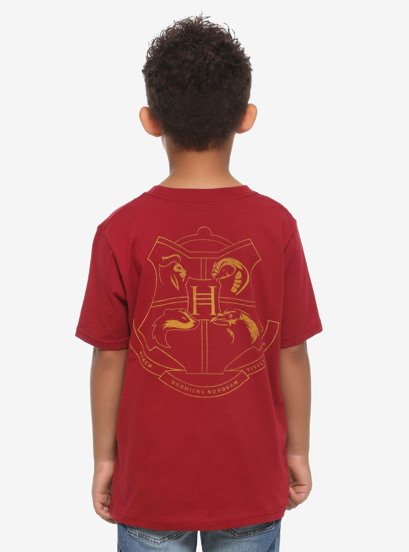 Harry Potter Gryffindor Crest Youth T-Shirt - BoxLunch Exclusive, , alternate