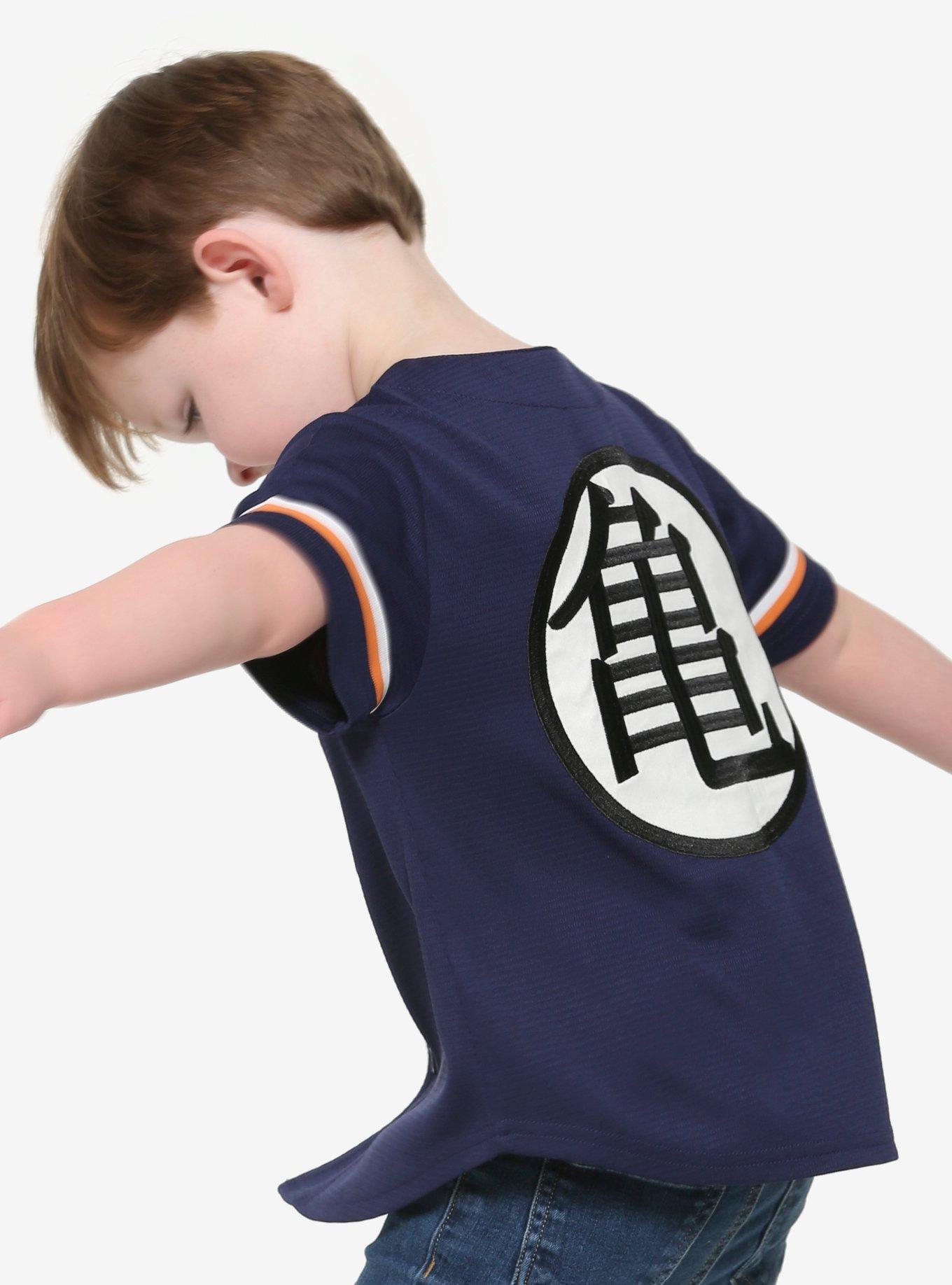 Dragon Ball Z Kame House Goku Toddler Baseball Jersey - BoxLunch Exclusive, MULTI, alternate