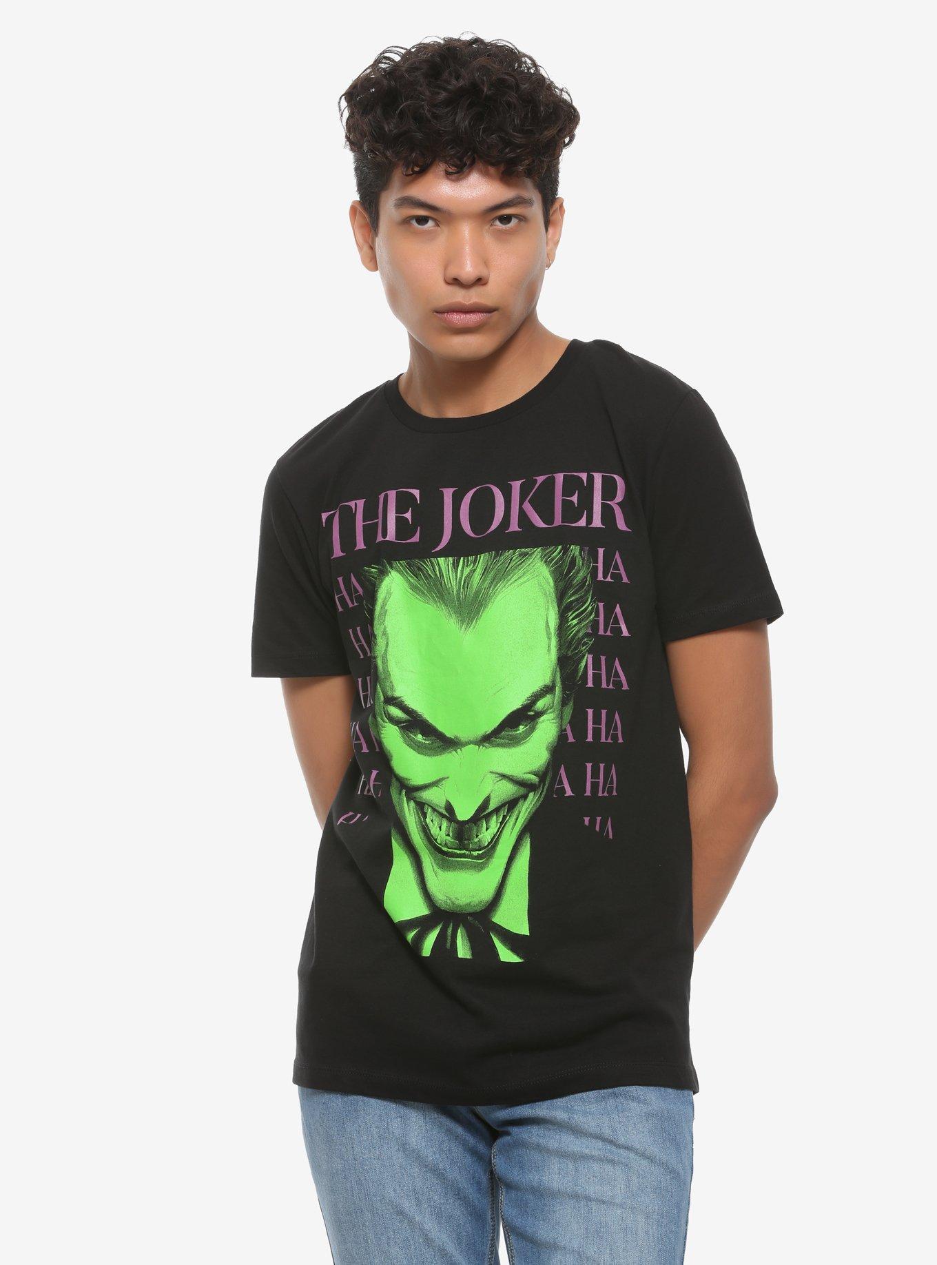 DC Comics The Joker Alex Ross T-Shirt, GREEN, alternate