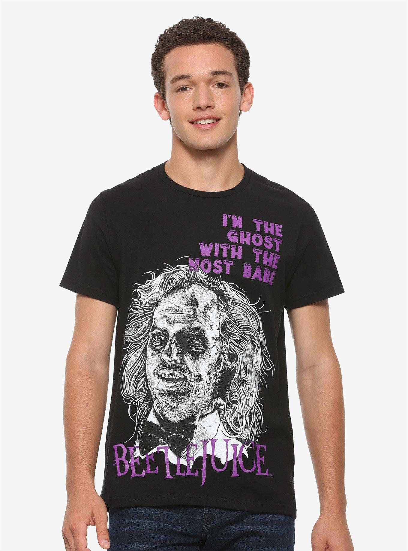 Beetlejuice Neon T-Shirt, PURPLE, alternate