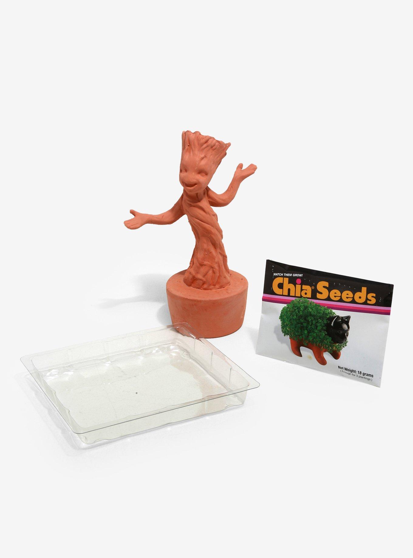 Chia Pet Marvel Guardians of the Galaxy Potted Groot Decorative Planter, , alternate