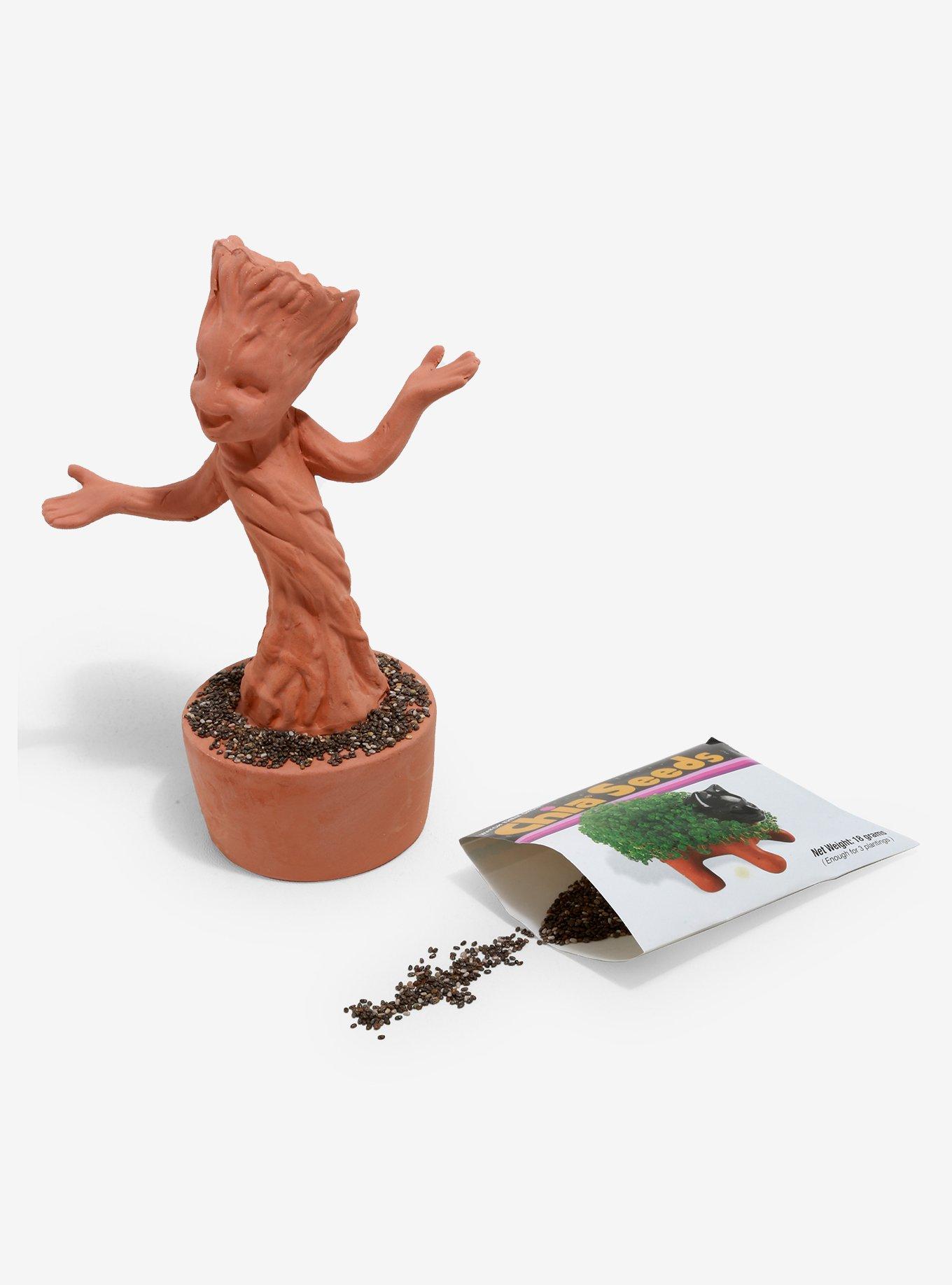 Chia Pet Marvel Guardians of the Galaxy Potted Groot Decorative Planter, , alternate
