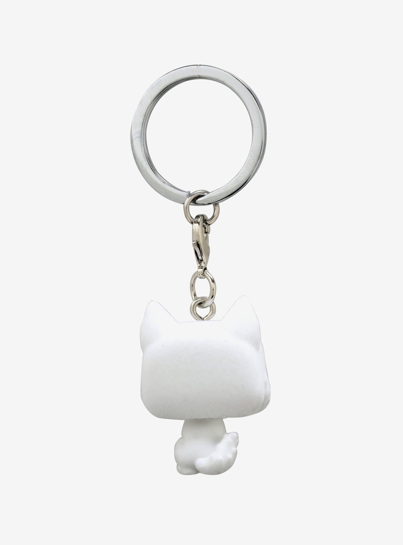 Funko Pocket Pop! Game of Thrones Ghost Flocked Vinyl Keychain - BoxLunch Exclusive, , alternate