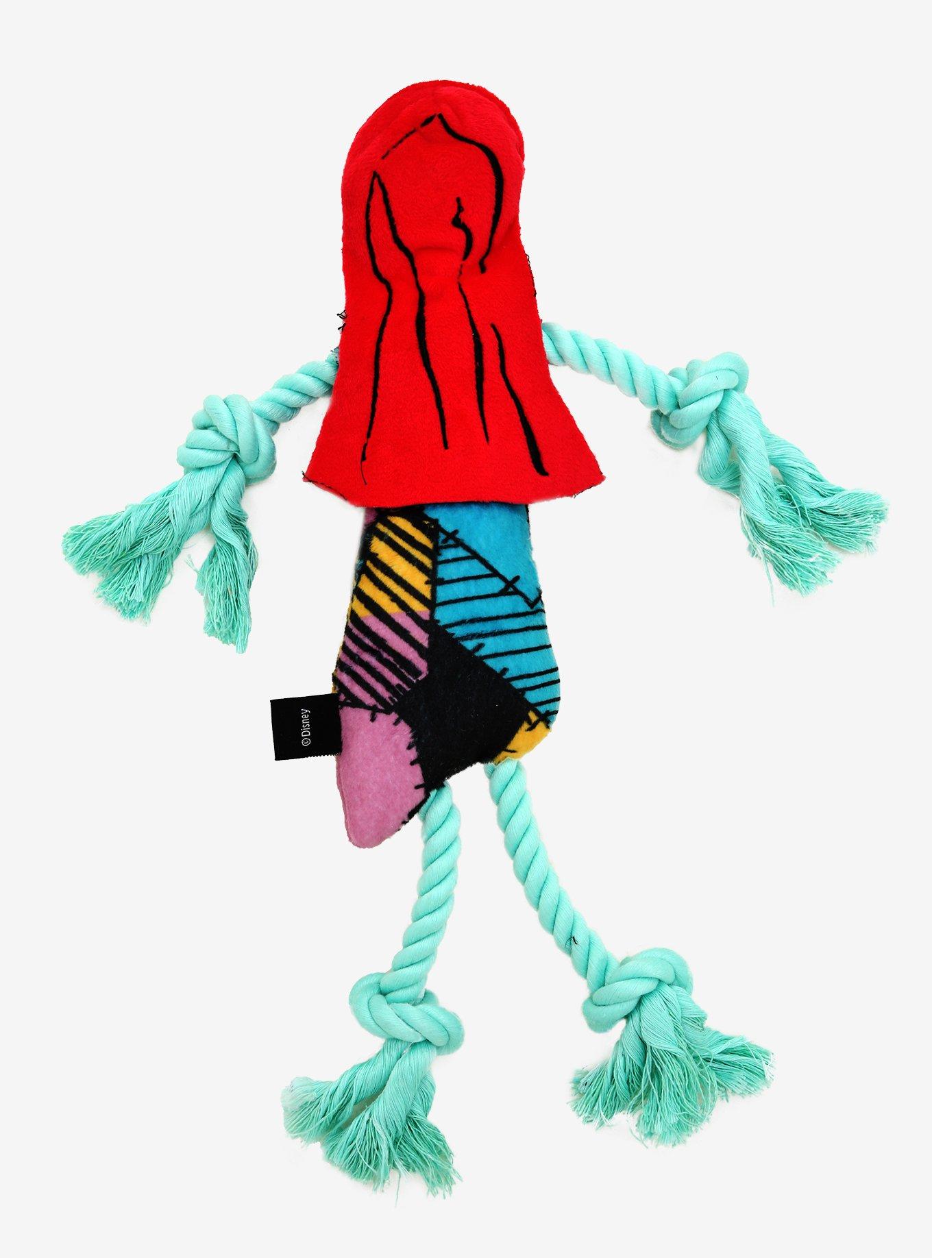 Disney The Nightmare Before Christmas Sally Rope Squeaky Dog Toy, , alternate