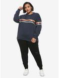 Her Universe Doctor Who Thirteenth Doctor Girls Sweatshirt Plus Size, MULTI, alternate