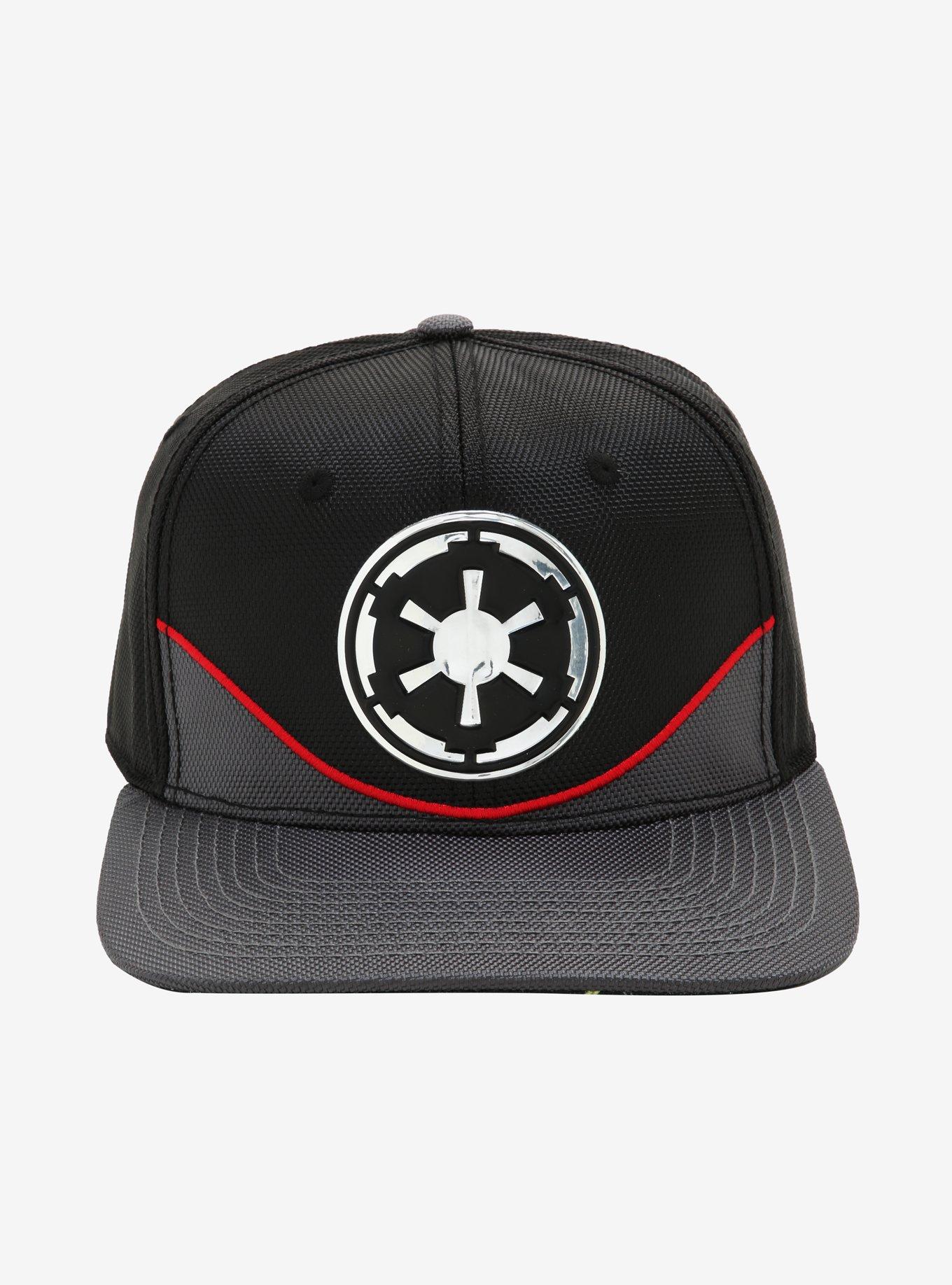 Star Wars Chrome Emblem Snapback Hat, , alternate