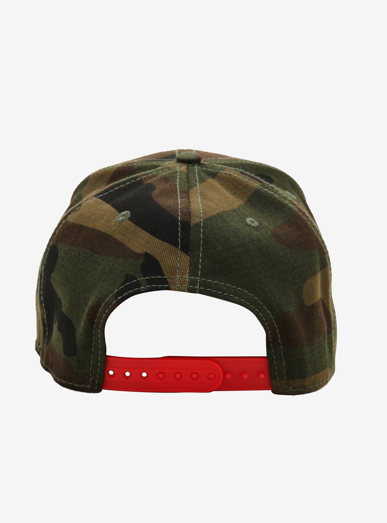 Marvel Deadpool Camo Snapback Hat, , alternate