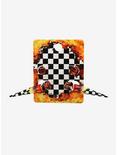 Flame Black & White Checkered Faux Taper & Plug 4 Pack, , alternate
