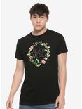 Death Metal Floral T-Shirt, BLACK, alternate
