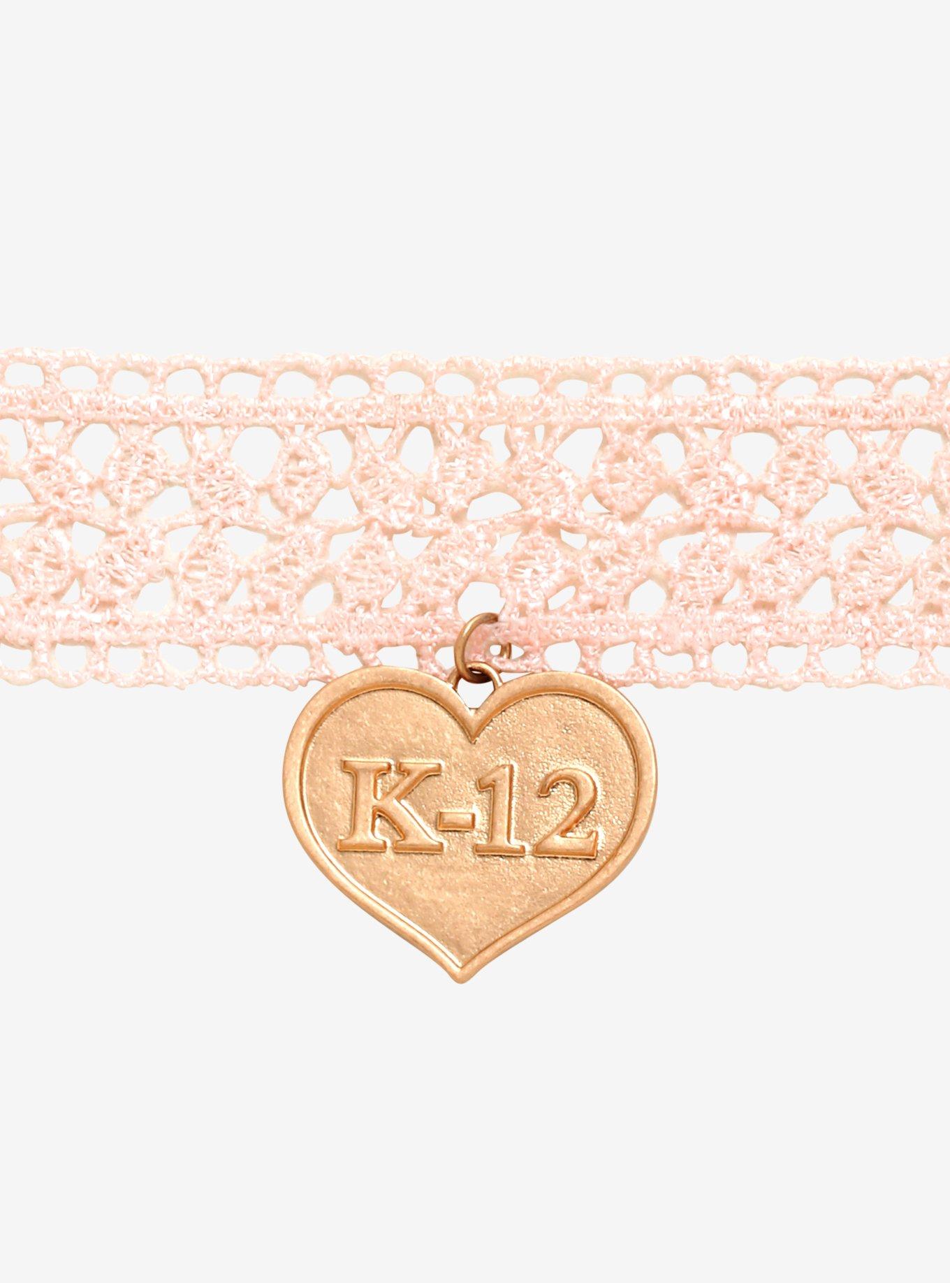 K12 Pink Lace Choker  Melanie Martinez Official Store